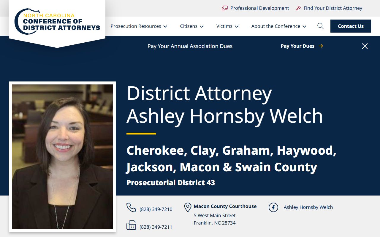 Jackson County court records after arrest District Attorney District 43 page